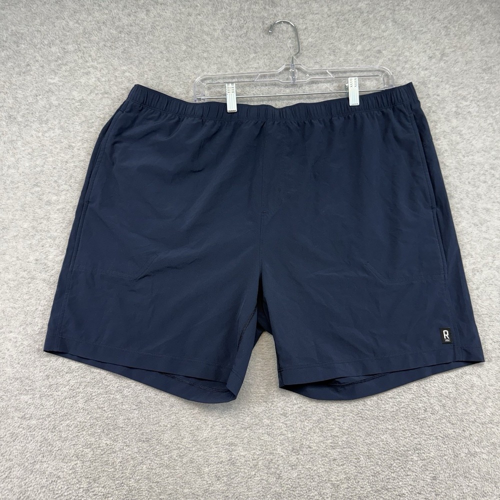 Rhone Essentials Shorts XXL Blue Athletic Drawstring Performance Training 2XL
